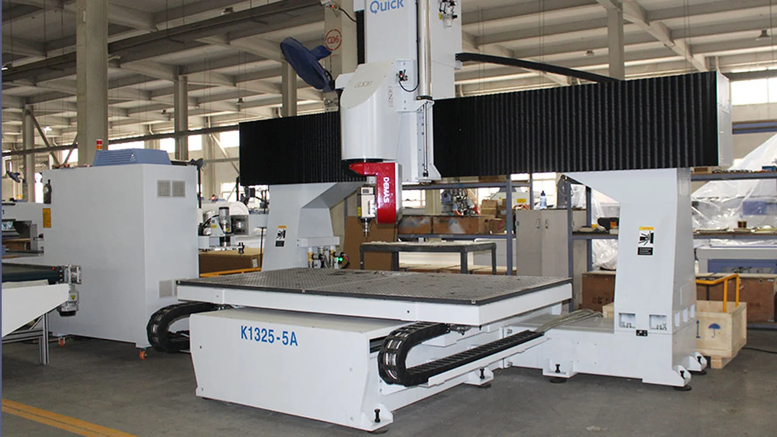 K1325-5A five-axis router in Quick CNC factory