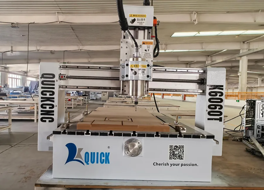 K6060T T-slot worktable with mechanical clamps