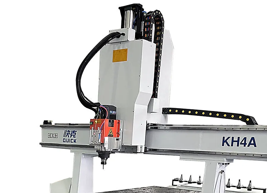 KH4A 180 degree swing-head automatic tool changing spindle