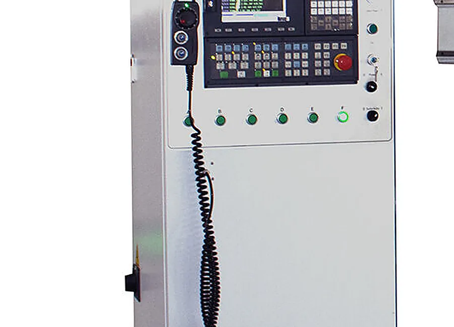 KH4A Syntec CNC control cabinet and handwheel