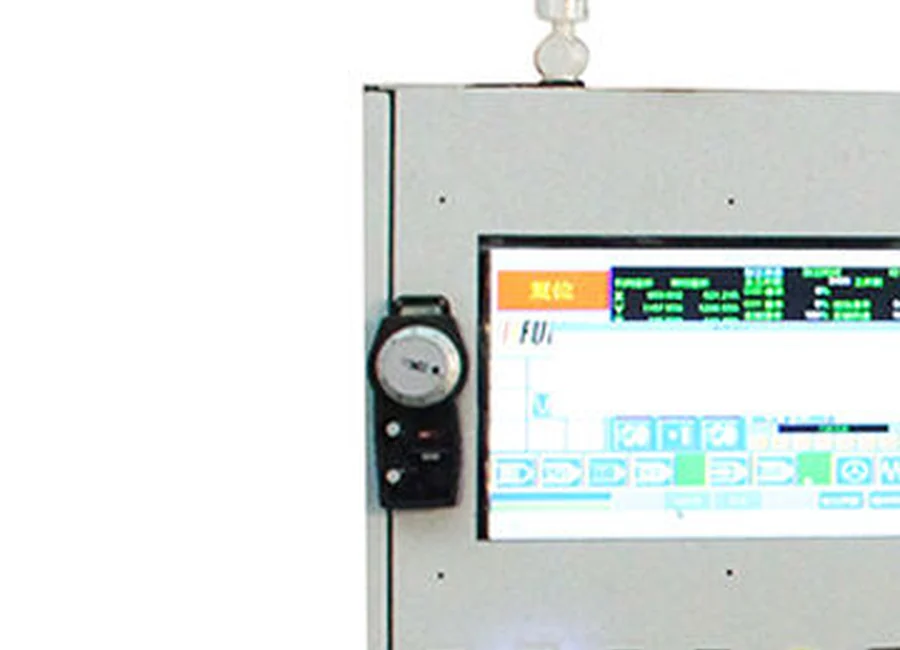 UA-481 Syntec CNC controller cabinet and operating station