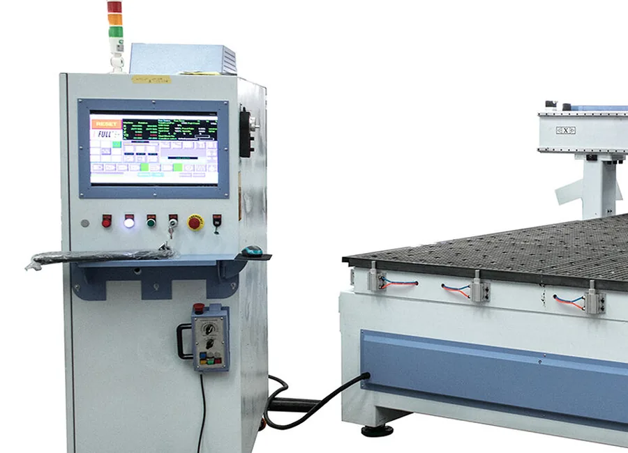 UC481-4D CNC controller and machine body
