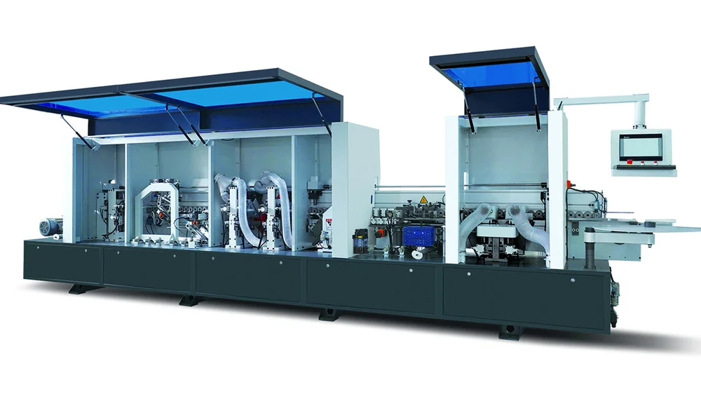 Full FK53 automatic linear edge banding machine layout