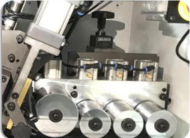 FK53 four pressure wheel edge pressing system