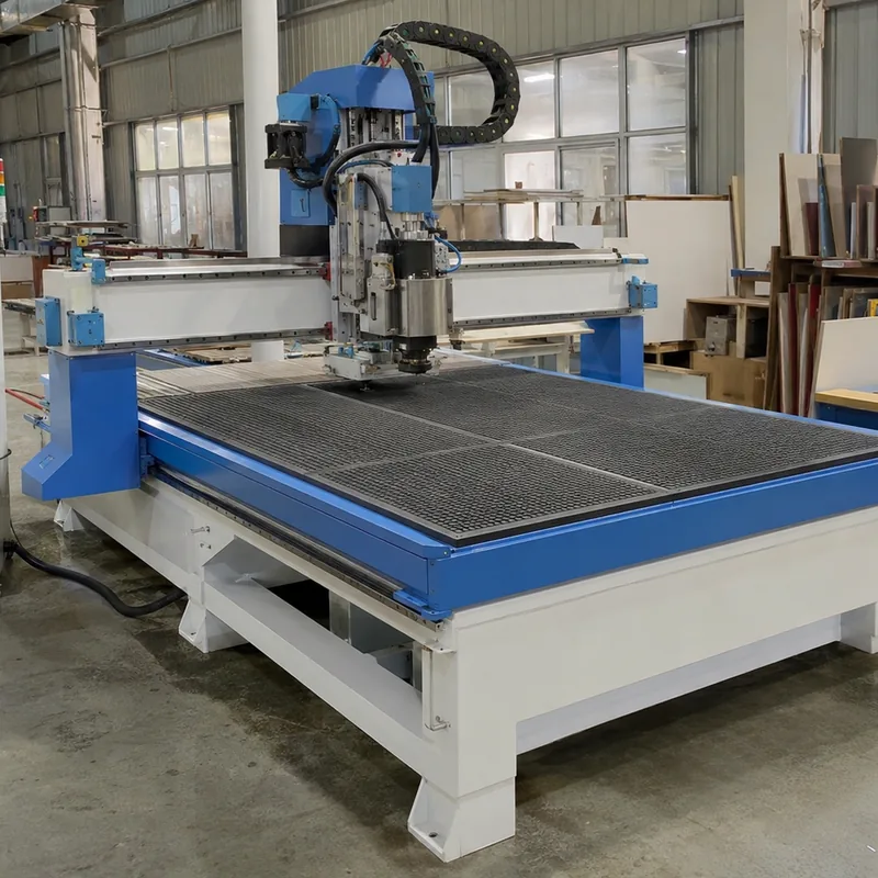 K45MT heavy duty 1325 CNC router in an industrial woodworking workshop