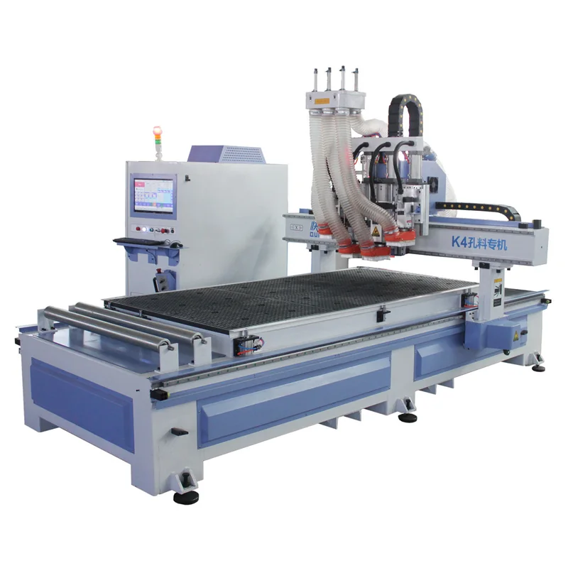 K4 multi-head CNC router for cabinet production