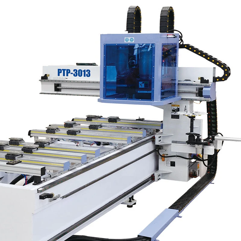 PTP-3013 PTP CNC router with pod-and-rail worktable