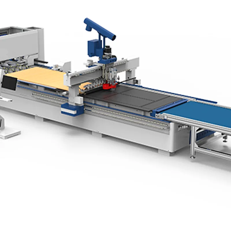 RC1 CNC drilling and cutting furniture production line