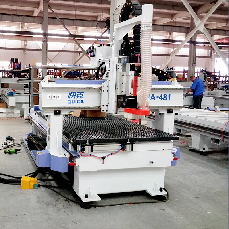 UA-481 ATC CNC router front angle factory view