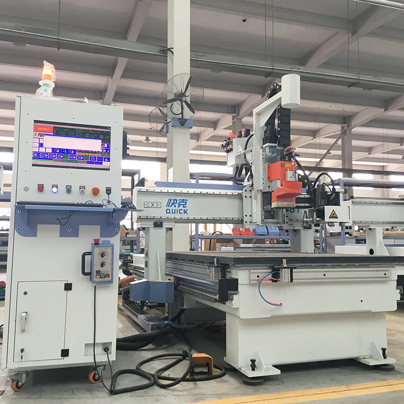 UA-481 CNC router with control cabinet