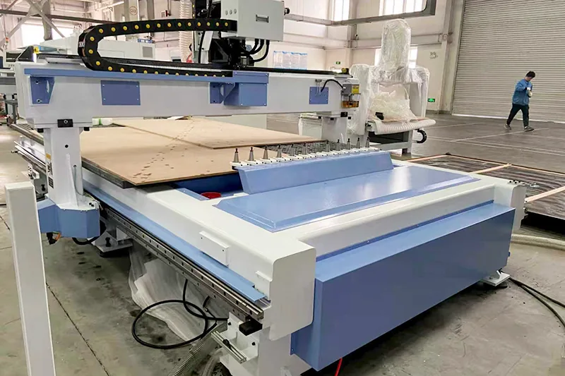 UA-481 panel machining work zone