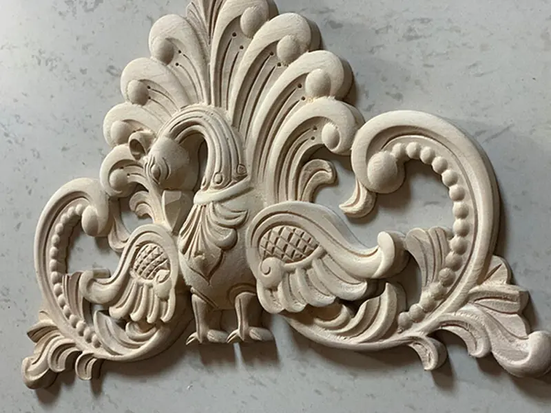 Wood relief carving example for 6090 CNC router applications